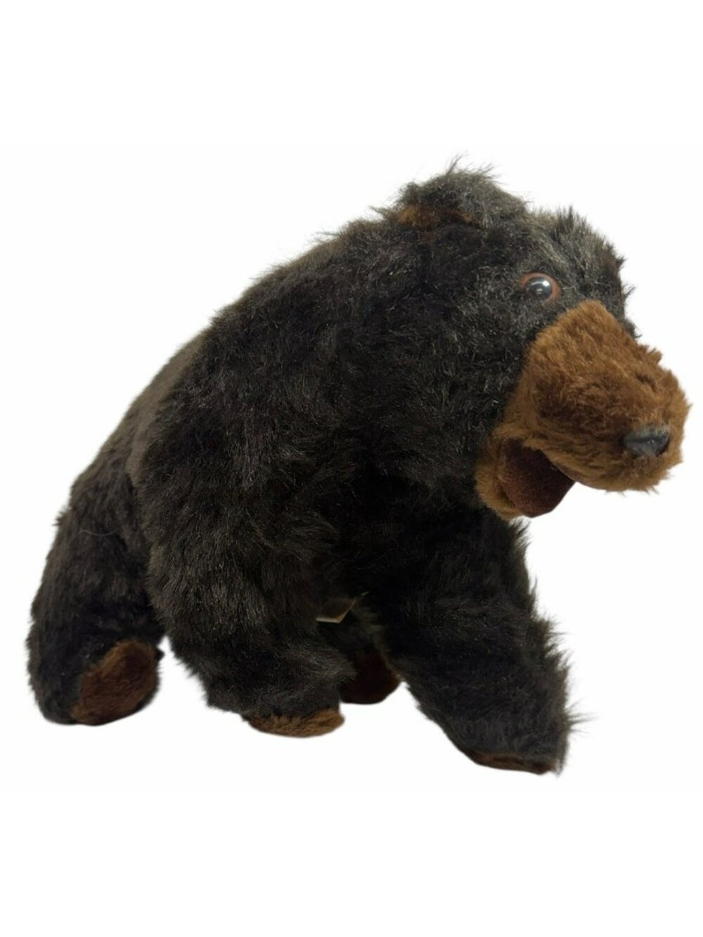 Vintage Advertising Plush Stuffed Animal Trudy Toys 15" Black Bear 4 NAPA ECHLIN